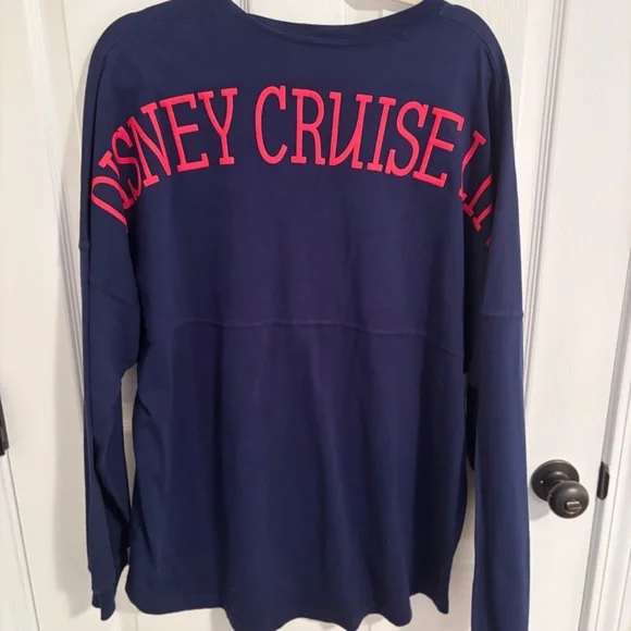Disney Cruise Line Nautical Lace-Up Spirit Jersey- Large - Picture 4 of 4